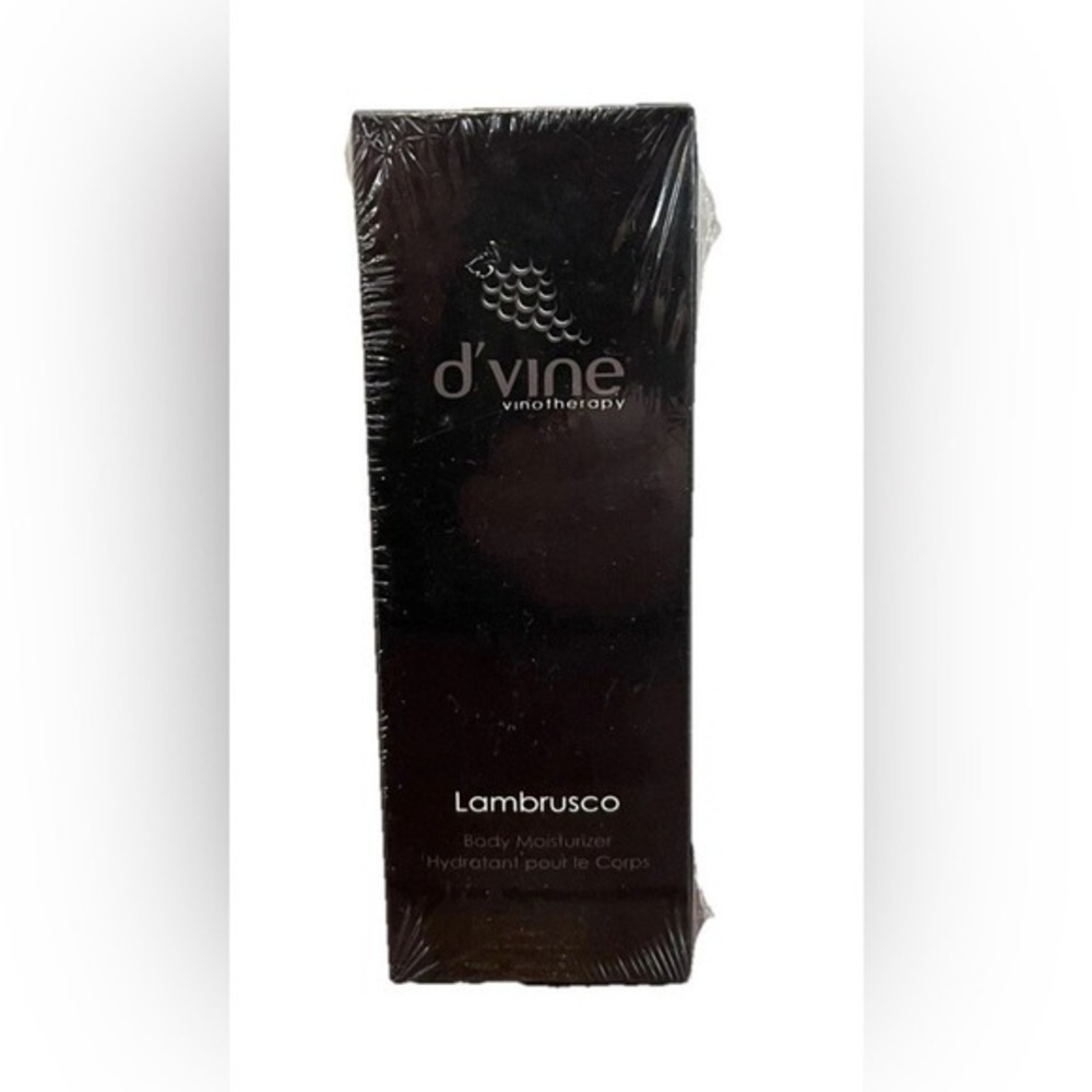 DVine D'Vine Moisturizer Lotion‎ Formula Vinotherapy Lambrusco New Rare Men Body